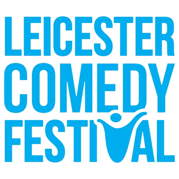 Leicester Comedy Festival blue Logo